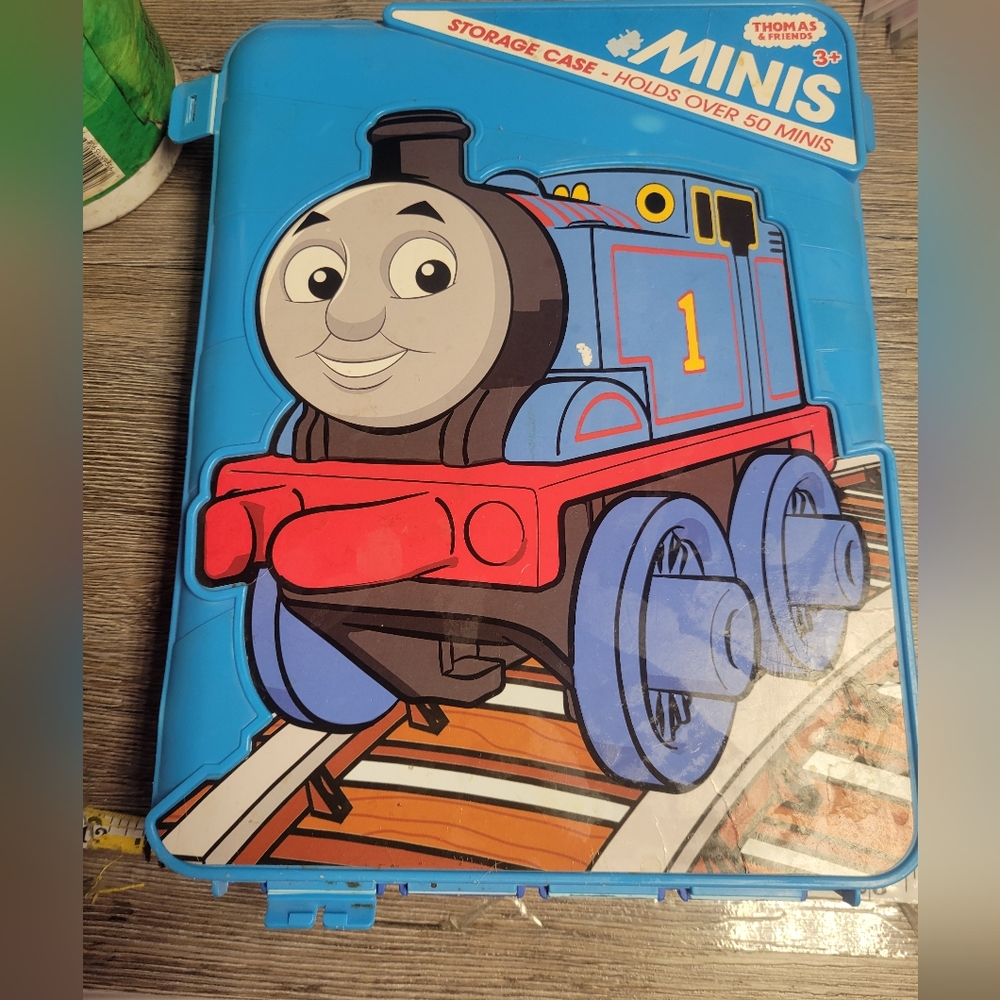 Thomas & Friends Blue Storage Case for Kids For 50 Mini Trains 2014